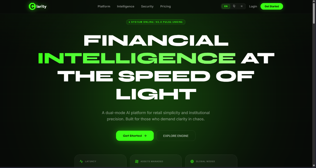 Clarity Fintech platform preview thumbnail
