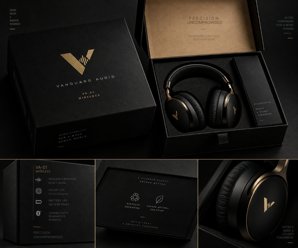 Vanguard Audio identity preview thumbnail
